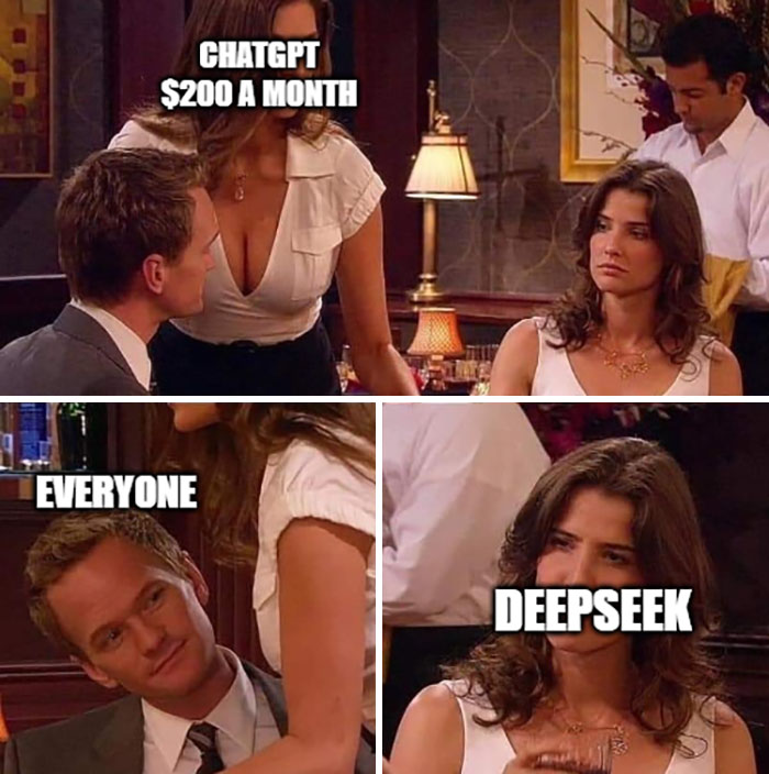 DeepSeek Is Conquering The AI World, While Folks Are Cracking Up Over Its Memes (33 Examples) DeepSeek Is Conquering The AI World, While Folks Are Cracking Up Over Its Memes (33 Examples)