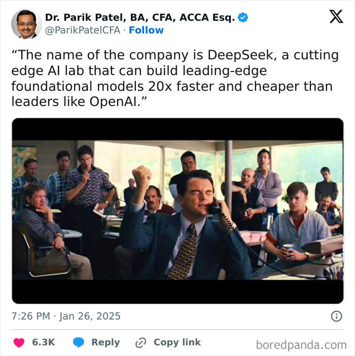 DeepSeek Is Conquering The AI World, While Folks Are Cracking Up Over Its Memes (33 Examples) DeepSeek Is Conquering The AI World, While Folks Are Cracking Up Over Its Memes (33 Examples)