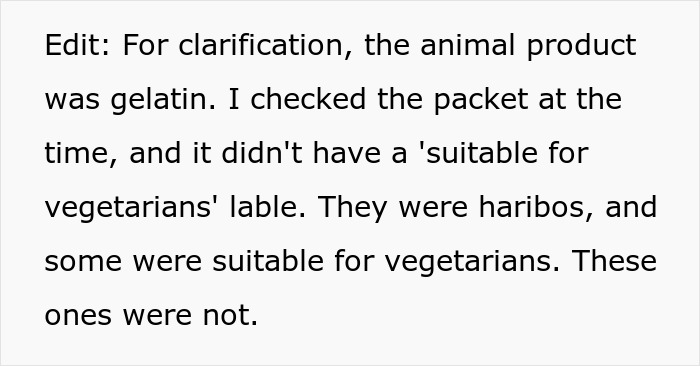 Woman Steals Coworker’s Snack Without Checking The Label, Then Accuses Her Of Making Her Eat Meat Woman Steals Coworker’s Snack Without Checking The Label, Then Accuses Her Of Making Her Eat Meat