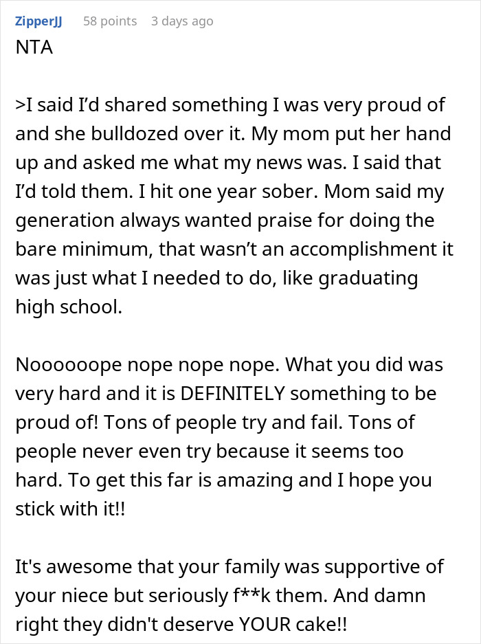 “I Hoped Someone Would Say They’re Proud Of Me”: Family Ruins Woman’s Celebration “I Hoped Someone Would Say They’re Proud Of Me”: Family Ruins Woman’s Celebration