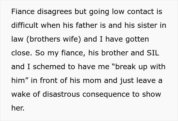 Couple’s Genius Fake Break-Up Plan Leaves Overbearing MIL Scrambling To Undo The Damage Couple’s Genius Fake Break-Up Plan Leaves Overbearing MIL Scrambling To Undo The Damage