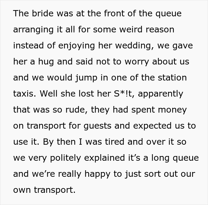 Bride Furious As Guests Refuse To Use The One Taxi Which She Paid For 100 People Bride Furious As Guests Refuse To Use The One Taxi Which She Paid For 100 People