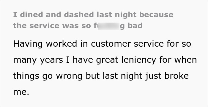 “I Waited For Them To Come By”: Man Gets Abandoned By Staff In A Restaurant, Dines And Dashes