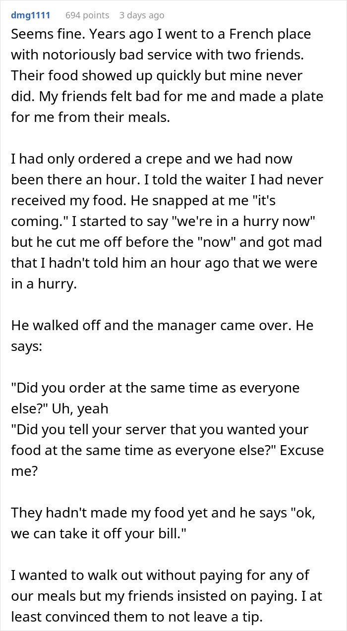 “I Waited For Them To Come By”: Man Gets Abandoned By Staff In A Restaurant, Dines And Dashes