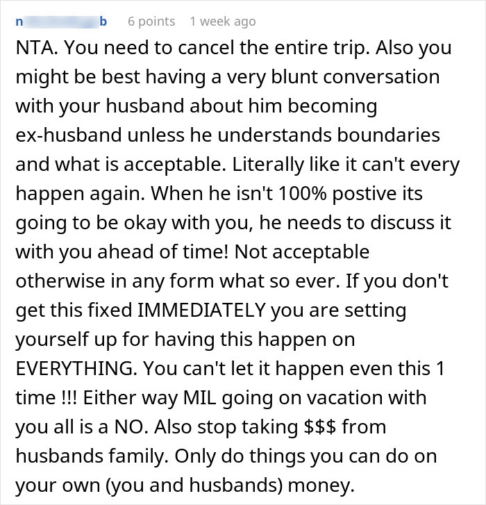 Woman Considers Leaving Husband To Stay In A Hotel Room With His Mom While She Sleeps Separately Woman Considers Leaving Husband To Stay In A Hotel Room With His Mom While She Sleeps Separately