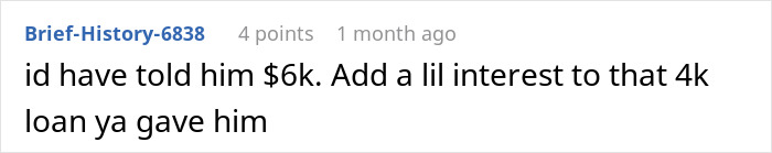 Homeowner Weasels His Way Out Of Paying $4K He Owes Neighbor, Forced To Pay When He Needs A Favor Homeowner Weasels His Way Out Of Paying $4K He Owes Neighbor, Forced To Pay When He Needs A Favor