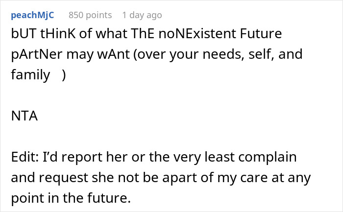 “Am I The [Jerk] For Making The Nurse At My Hysterectomy Pre-Op Appointment Feel Stupid?”