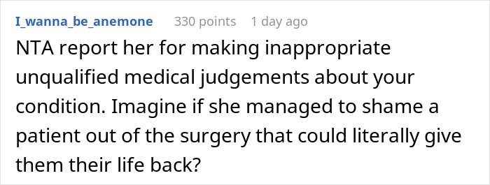 “Am I The [Jerk] For Making The Nurse At My Hysterectomy Pre-Op Appointment Feel Stupid?”