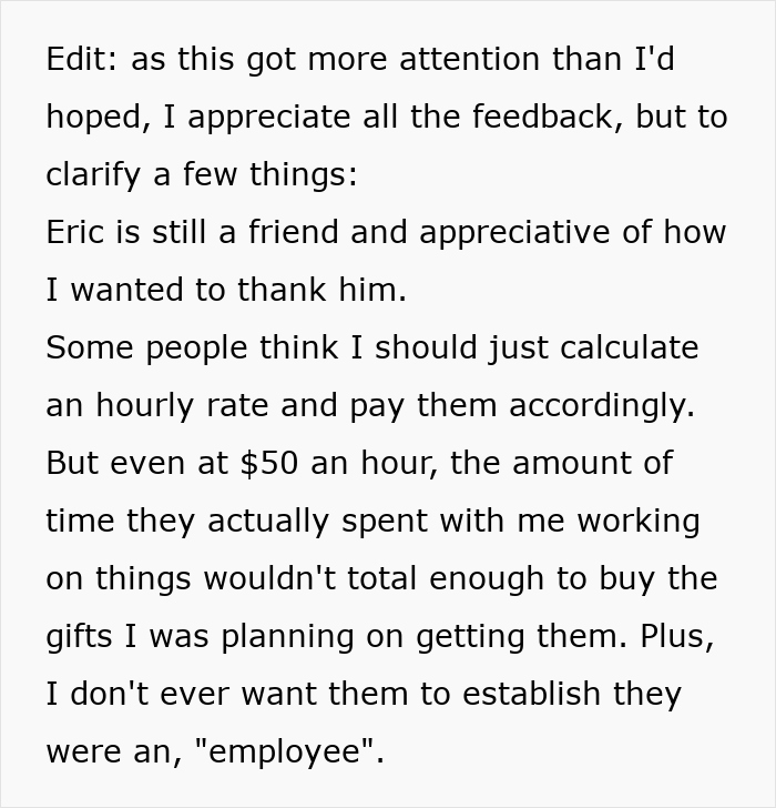 Friends Become Angry And Borderline Racist When Their Friend Gives Them Gifts, Not Money, For Help Friends Become Angry And Borderline Racist When Their Friend Gives Them Gifts, Not Money, For Help