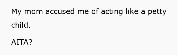 Hypocritical Mom Gets A Taste Of Her Own Medicine When She Plans To Visit Daughter With Her BF Hypocritical Mom Gets A Taste Of Her Own Medicine When She Plans To Visit Daughter With Her BF