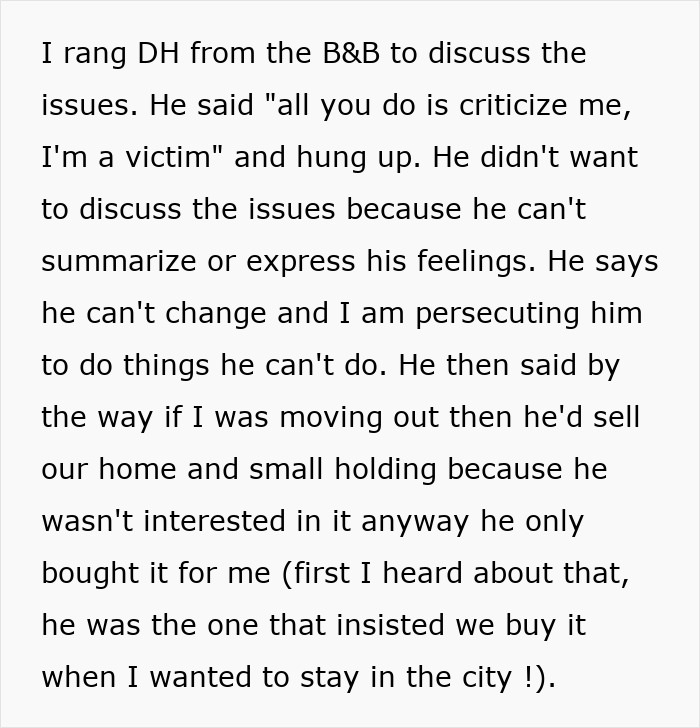 Woman Walks Out Of Home After “Professional Victim” Husband Brings Her To Her Knees Woman Walks Out Of Home After “Professional Victim” Husband Brings Her To Her Knees