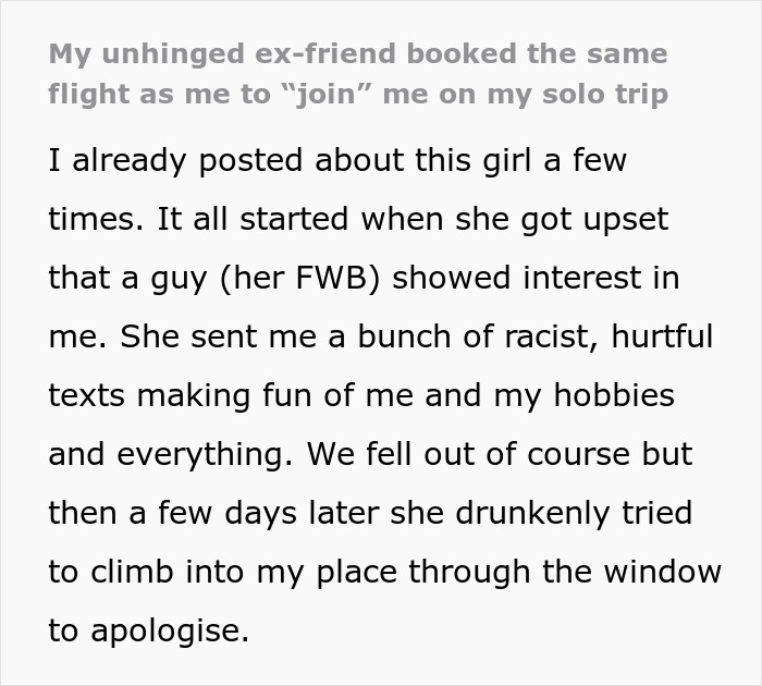 “Deranged Lunatic”: Woman Books Same Trip As Ex-Friend To Force Friendship, Sparks Internet Outrage