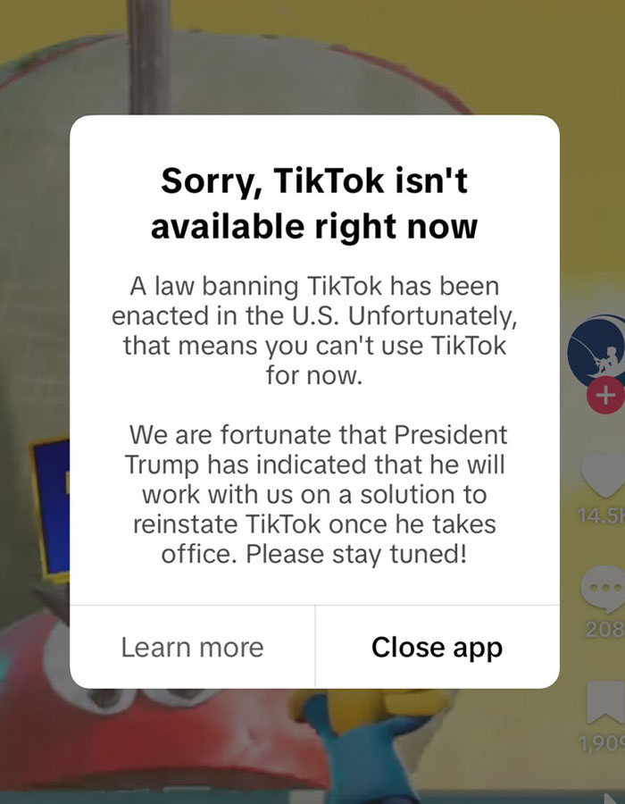 “Hasn’t Even Been A Day”: People In Disbelief As TikTok Is Back Online “Hasn’t Even Been A Day”: People In Disbelief As TikTok Is Back Online