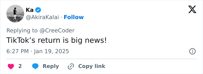 “Hasn’t Even Been A Day”: People In Disbelief As TikTok Is Back Online “Hasn’t Even Been A Day”: People In Disbelief As TikTok Is Back Online