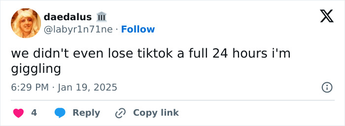 “Hasn’t Even Been A Day”: People In Disbelief As TikTok Is Back Online “Hasn’t Even Been A Day”: People In Disbelief As TikTok Is Back Online
