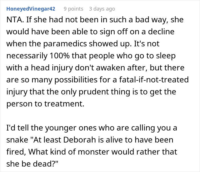 &ldquo;Am I The Jerk For Calling An Ambulance, Which Got My Coworker Fired?&rdquo;