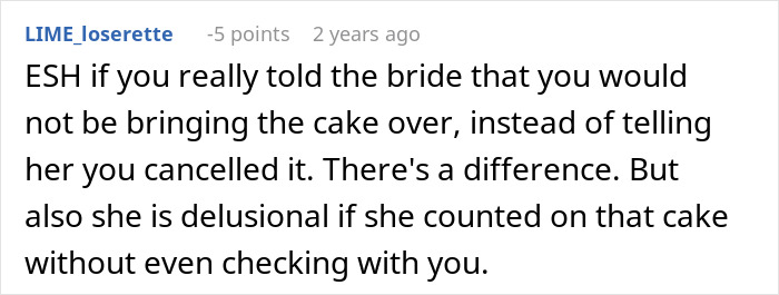 Bride Uninvites Her BFF, Acts Shocked When She Finds Out Her Wedding Cake Order Was Canceled Too