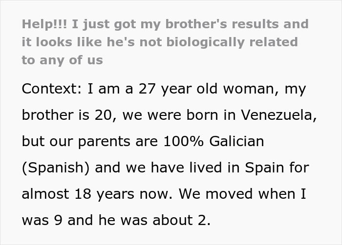 Woman Is Shocked At Family DNA Results, Doesn’t Know What To Do Woman Is Shocked At Family DNA Results, Doesn’t Know What To Do