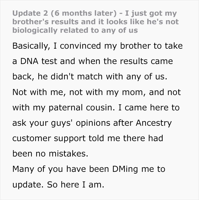 Woman Is Shocked At Family DNA Results, Doesn’t Know What To Do Woman Is Shocked At Family DNA Results, Doesn’t Know What To Do