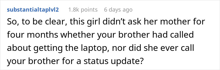 “She Is Now Demanding $2,000”: Student Leaves Laptop For Repairs, Comes Back 9 Months Later “She Is Now Demanding $2,000”: Student Leaves Laptop For Repairs, Comes Back 9 Months Later
