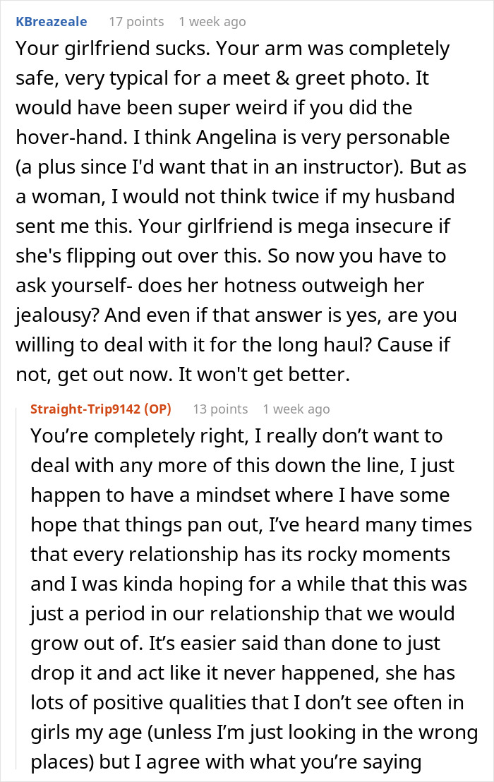 Guy Seeks Advice, “Am I Overreacting For Thinking This Is A Normal Group Photo Pose?” Guy Seeks Advice, “Am I Overreacting For Thinking This Is A Normal Group Photo Pose?”