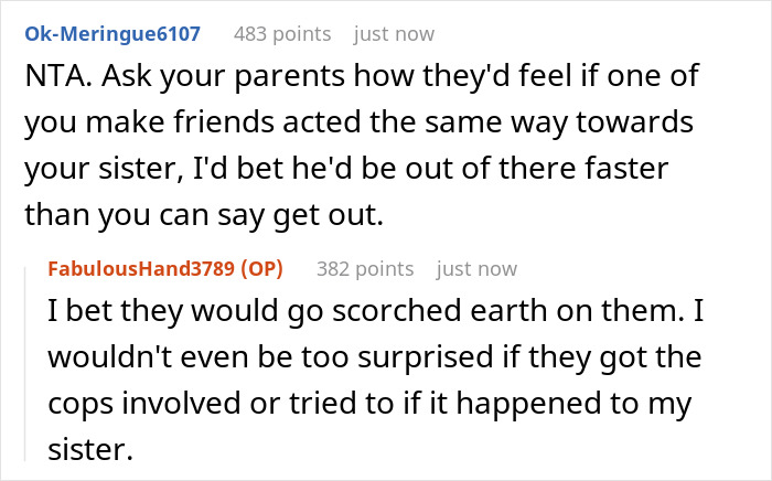 Teen So Creeped Out By Sister’s BFF’s Crush On Him, He Decides To Move Out Teen So Creeped Out By Sister’s BFF’s Crush On Him, He Decides To Move Out