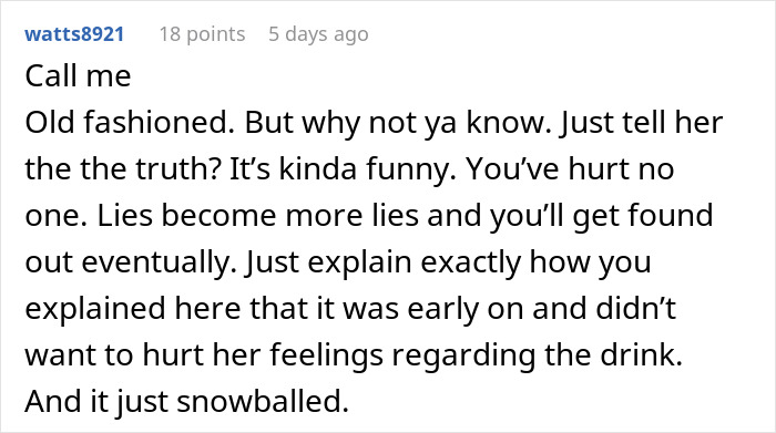 Guy Tells One Innocent Lie, It Has Been Messing With His Life For 6 Whole Years Guy Tells One Innocent Lie, It Has Been Messing With His Life For 6 Whole Years