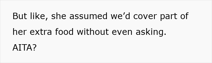 “It’s Not That Deep”: Big Eater Wants Friends To Evenly Split The Bill, Huffs When One Lady Refuses “It’s Not That Deep”: Big Eater Wants Friends To Evenly Split The Bill, Huffs When One Lady Refuses