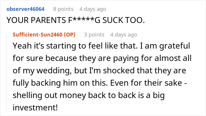 Bro Won&rsquo;t Listen When Sis Tells Him Not To Plan His Wedding Just 1 Week After Hers, Fam Backs Him