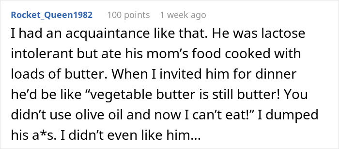 Woman Insists Everyone Accommodates Her Diet, Friend Snaps After She Orders What She ‘Can’t’ Eat Woman Insists Everyone Accommodates Her Diet, Friend Snaps After She Orders What She ‘Can’t’ Eat