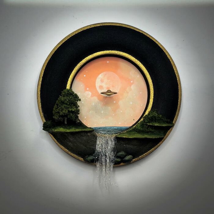 Artist Builds Fantastical Dioramas That Look Straight Out Of A Sci-Fi Fairytale (50 Photos) Artist Builds Fantastical Dioramas That Look Straight Out Of A Sci-Fi Fairytale (50 Photos)