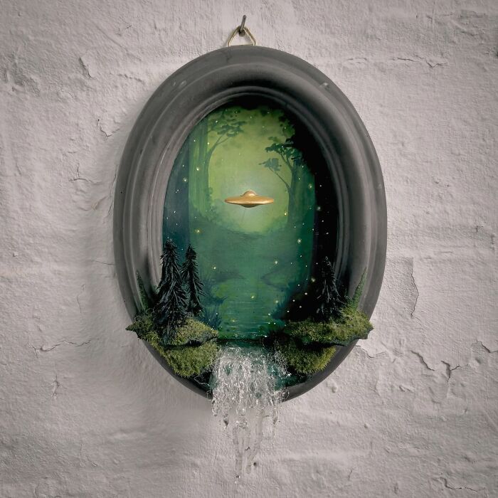 Artist Builds Fantastical Dioramas That Look Straight Out Of A Sci-Fi Fairytale (50 Photos) Artist Builds Fantastical Dioramas That Look Straight Out Of A Sci-Fi Fairytale (50 Photos)