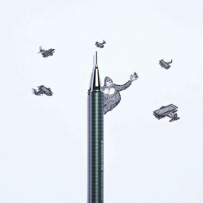 Everyday Objects Come To Life In These 36 Playful Illustrations By Romain Joly Everyday Objects Come To Life In These 36 Playful Illustrations By Romain Joly