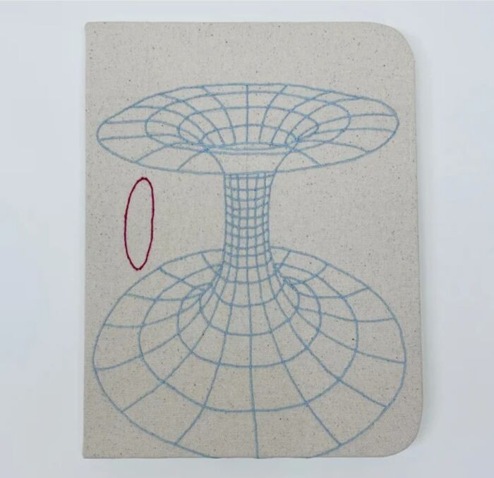 Stunning Embroidered Fabric Looks Just Like Books And Notebooks, By Candace Hicks (39 Pics) Stunning Embroidered Fabric Looks Just Like Books And Notebooks, By Candace Hicks (39 Pics)