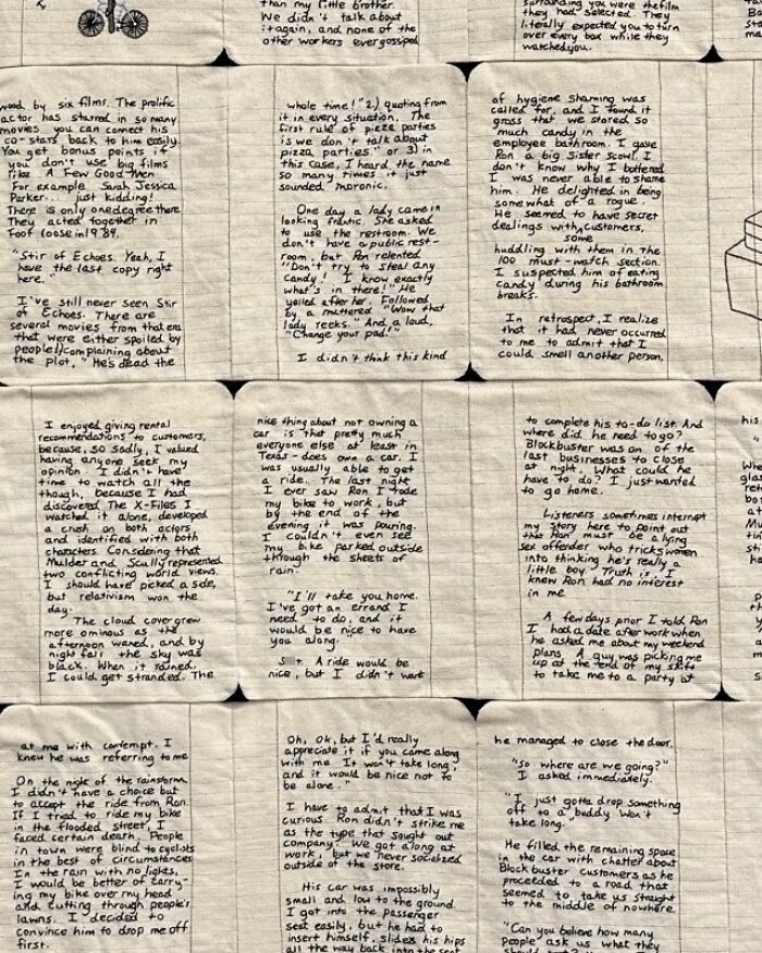 Stunning Embroidered Fabric Looks Just Like Books And Notebooks, By Candace Hicks (39 Pics) Stunning Embroidered Fabric Looks Just Like Books And Notebooks, By Candace Hicks (39 Pics)