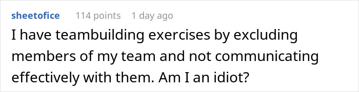 “[Am I The Jerk] For Not Inviting My Coworker To A Team Lunch Because Of Her Dietary Preferences?”