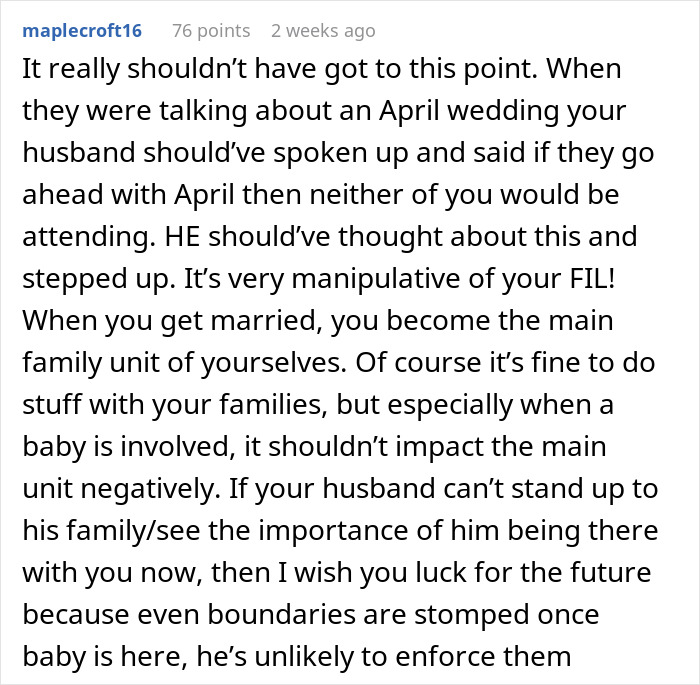 Family Pressures Husband To Leave Heavily Pregnant Wife For His Sister’s Wedding, Drama Ensues