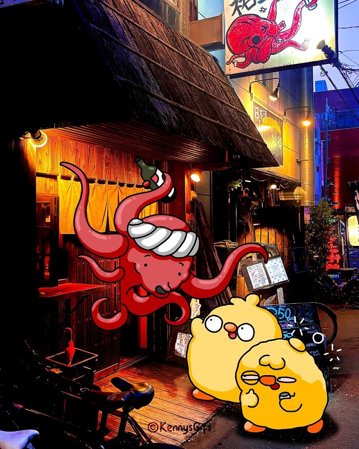 Birb, Bread, And Poku Take On The Real World In These 27 Cute Images By Kenny Mays Birb, Bread, And Poku Take On The Real World In These 27 Cute Images By Kenny Mays