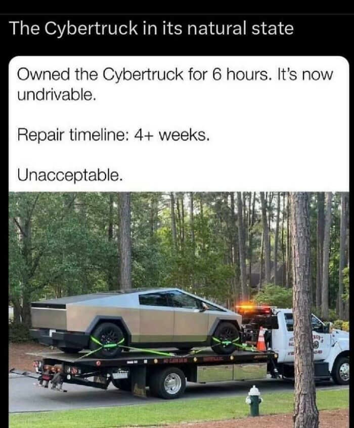 40 Pics That Show Why So Many People Think Cybertrucks Are A Total Disaster 40 Pics That Show Why So Many People Think Cybertrucks Are A Total Disaster