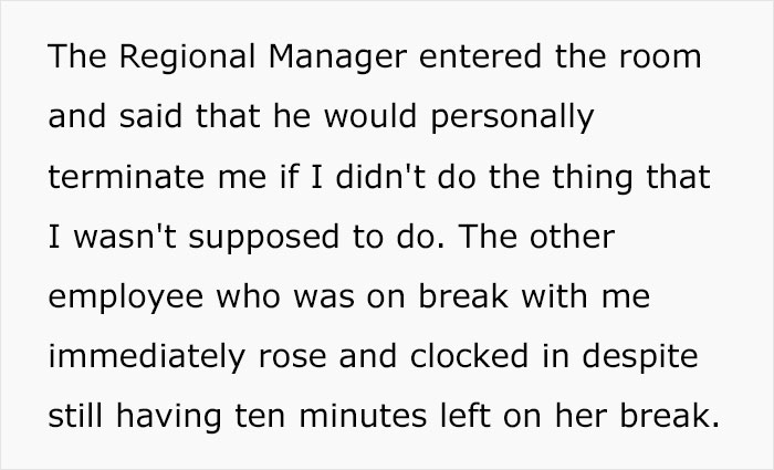 Boss Makes New Break Room Rule, Then Loses It When Worker Follows It Exactly