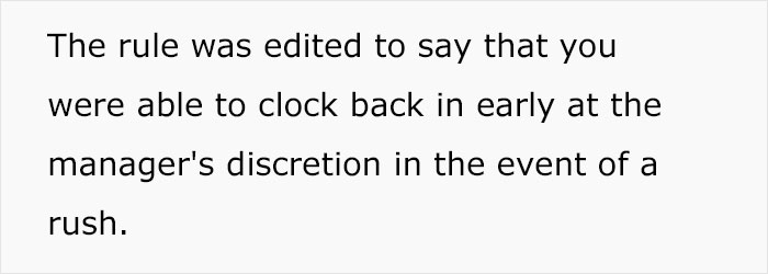 Boss Makes New Break Room Rule, Then Loses It When Worker Follows It Exactly Boss Makes New Break Room Rule, Then Loses It When Worker Follows It Exactly
