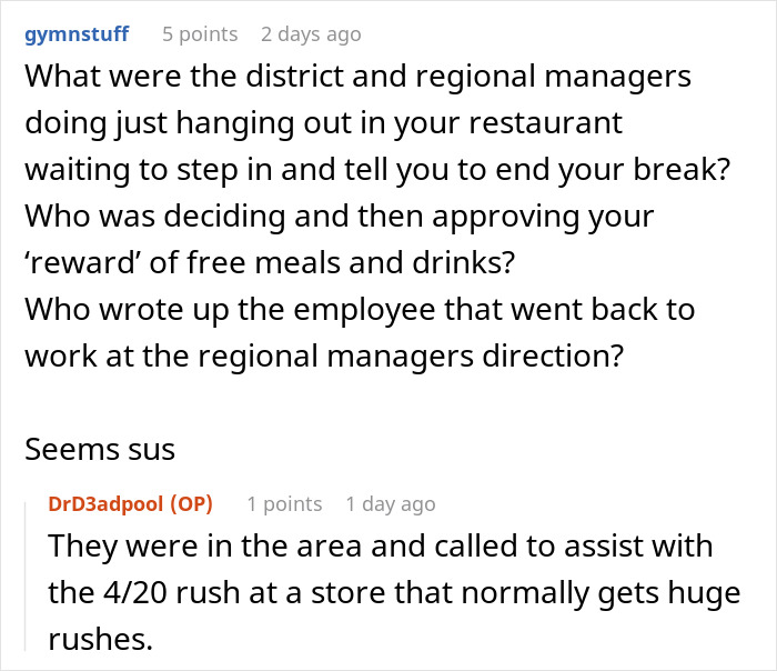 Boss Makes New Break Room Rule, Then Loses It When Worker Follows It Exactly Boss Makes New Break Room Rule, Then Loses It When Worker Follows It Exactly