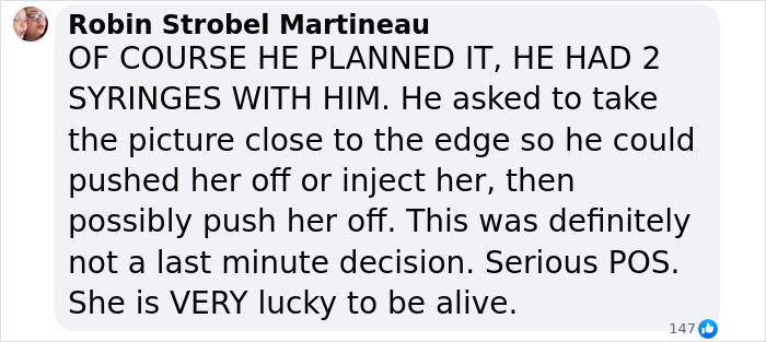 After Allegedly Trying To Push Wife Off Cliff, Doctor Called Son To Tell Him “She Got Away” After Allegedly Trying To Push Wife Off Cliff, Doctor Called Son To Tell Him “She Got Away”