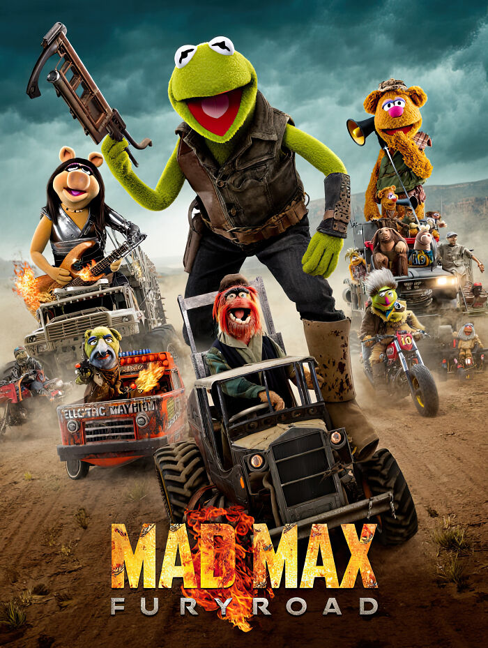I Used AI To Create These Muppet-Inspired Movie Posters (40 Pics)
