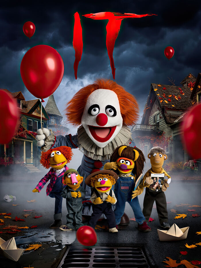 I Used AI To Create These Muppet-Inspired Movie Posters (40 Pics)