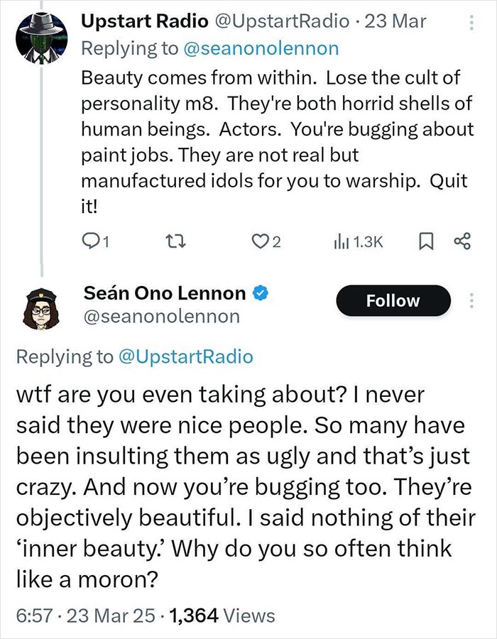 “The Audacity Of This Nepo Baby”: John Lennon’s Son Sparks Debate Over ‘Snow White’ Cast’s Beauty “The Audacity Of This Nepo Baby”: John Lennon’s Son Sparks Debate Over ‘Snow White’ Cast’s Beauty