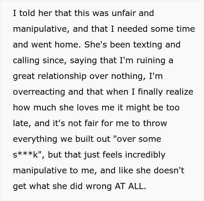 Woman Ruins Relationship With Her BF By “Testing” Him, Doesn’t Think She’s Done Anything Wrong Woman Ruins Relationship With Her BF By “Testing” Him, Doesn’t Think She’s Done Anything Wrong