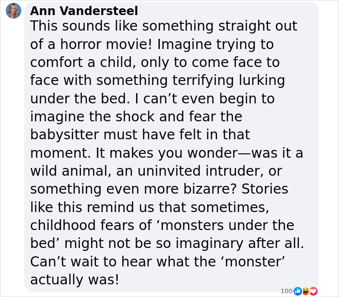 “Poor Kid Is Scarred For Life”: Babysitter Checks For Monsters Under Kid’s Bed, Finds Man Hiding “Poor Kid Is Scarred For Life”: Babysitter Checks For Monsters Under Kid’s Bed, Finds Man Hiding