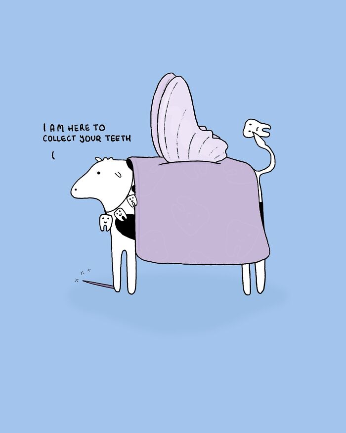 29 Relatable, Silly, And A Little Unhinged Illustrations Of Cows, Created By This Artist 29 Relatable, Silly, And A Little Unhinged Illustrations Of Cows, Created By This Artist