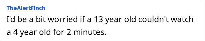 Mom Leaves 13YO In Supermarket To Look After 4YO, Is Horrified After Random Man Scolds Her Mom Leaves 13YO In Supermarket To Look After 4YO, Is Horrified After Random Man Scolds Her